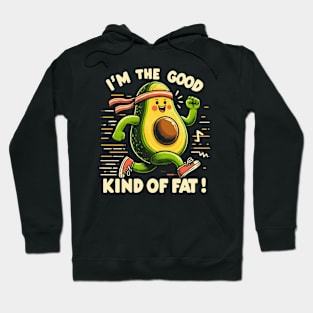 Avocado Fitness - Good Fat - Gym Hoodie